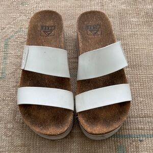 Reef White Sandals
